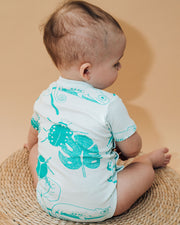 Bug baby bodysuit - organic cotton